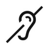 pictogramme Handicap auditif